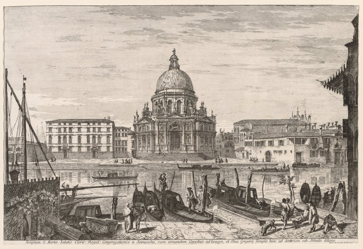 Views of Venice: S. M. Della Salute by Michele Marieschi