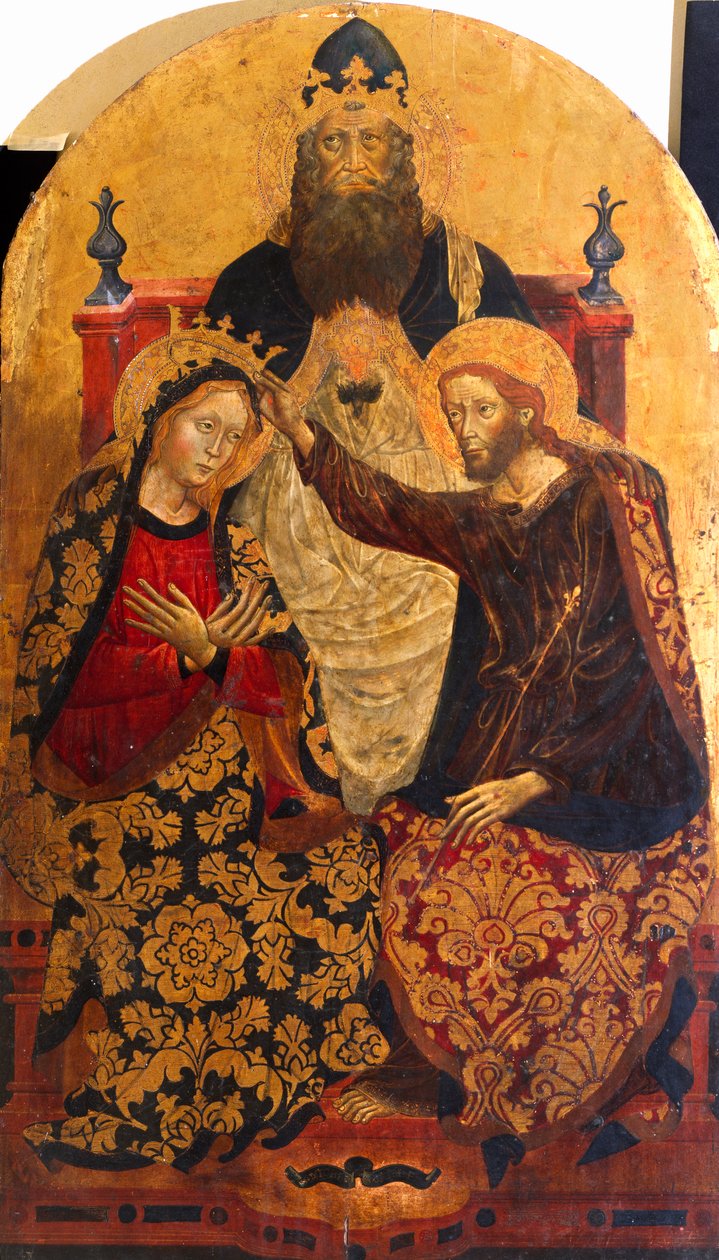 Coronation of Mary by Michele di Matteo da Bologna