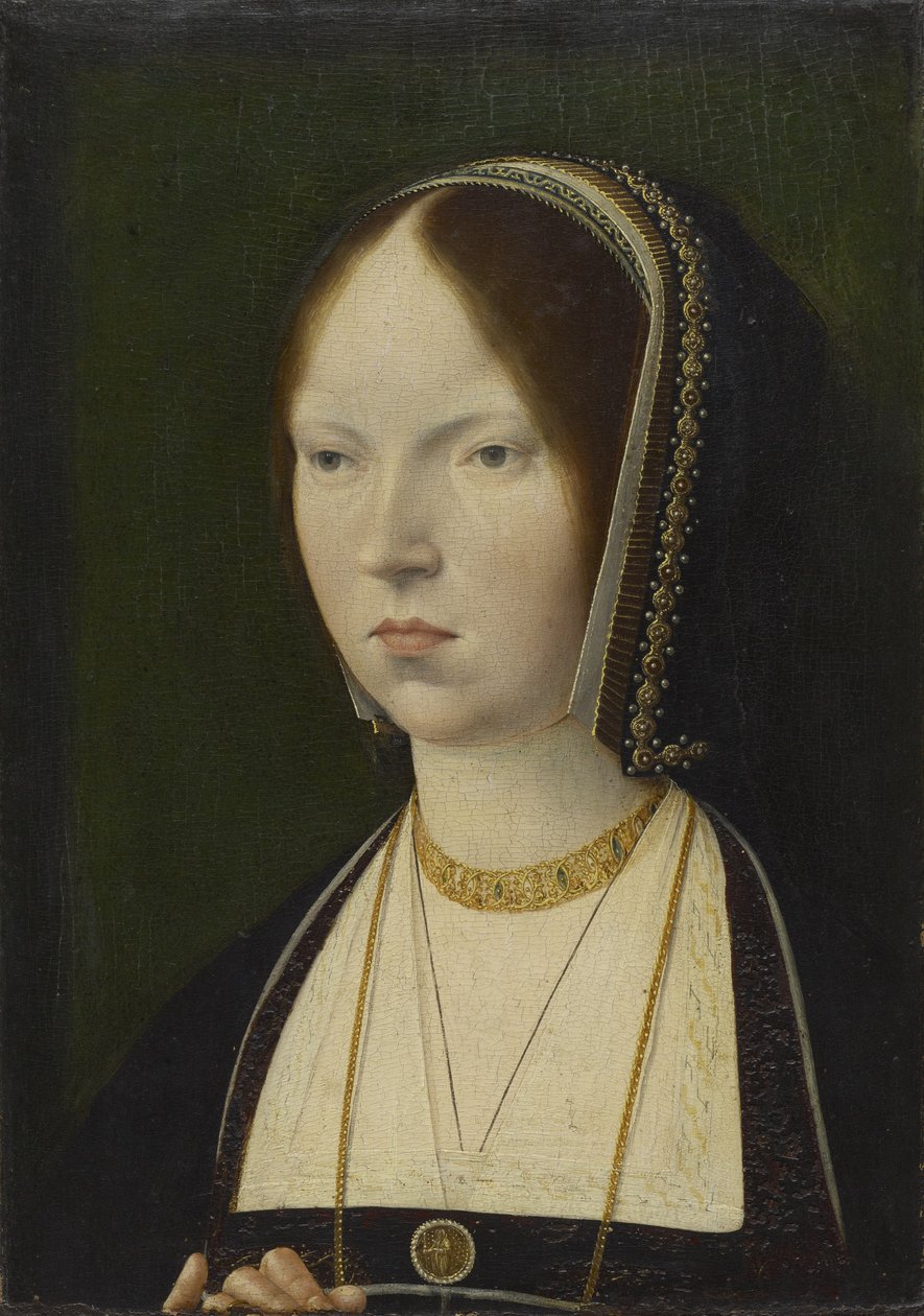 A Woman, traditionally identified as Isabella the Catholic of Castile, c.1492-97 by Michiel Sittow