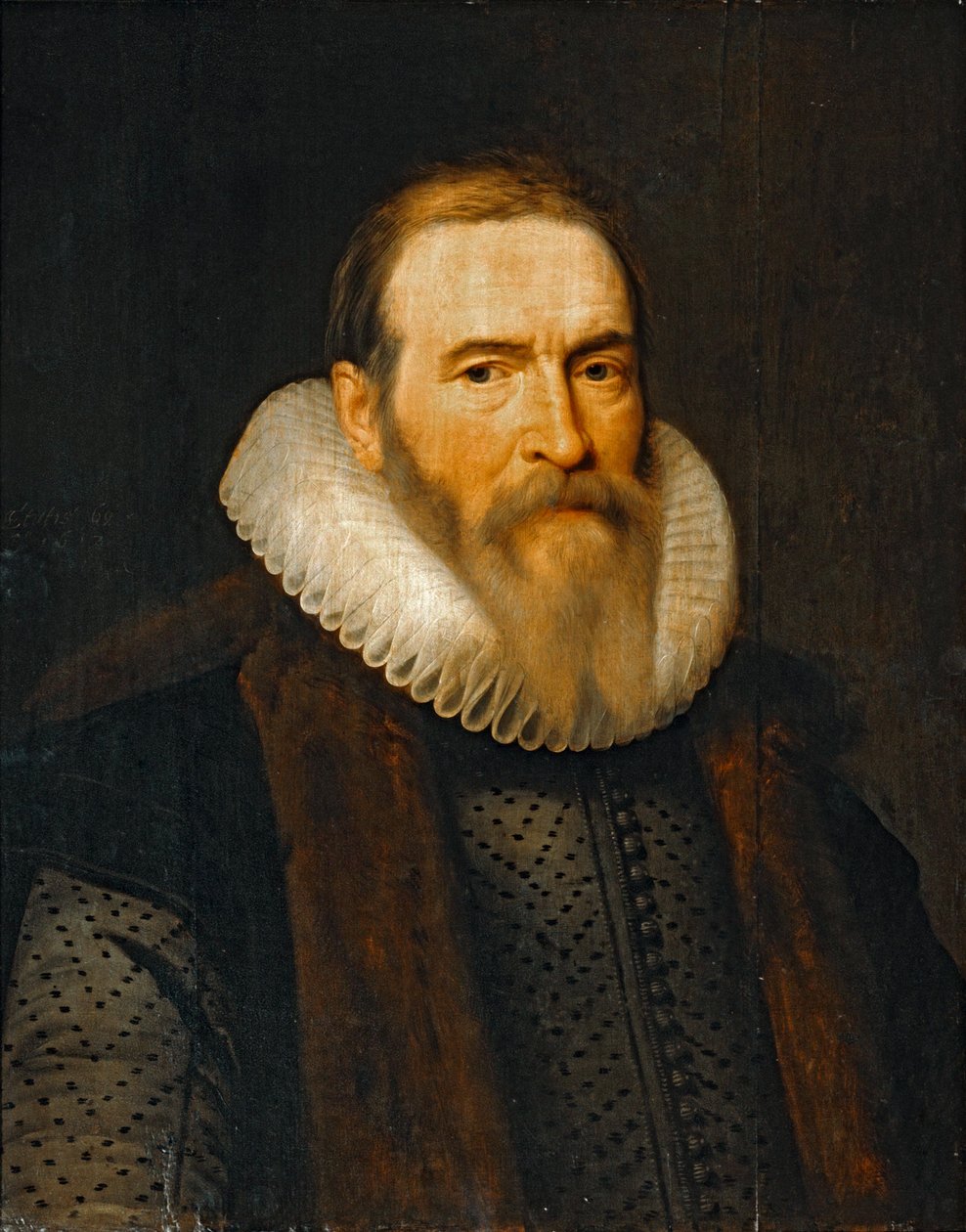 Jan van Oldenbarneveld, 1617 by Michiel Jansz. van (attr. to) Mierevelt