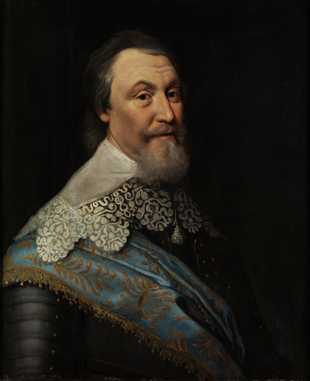 Portrait of Count Axel Oxenstierna by Michiel Jansz. van Miereveld