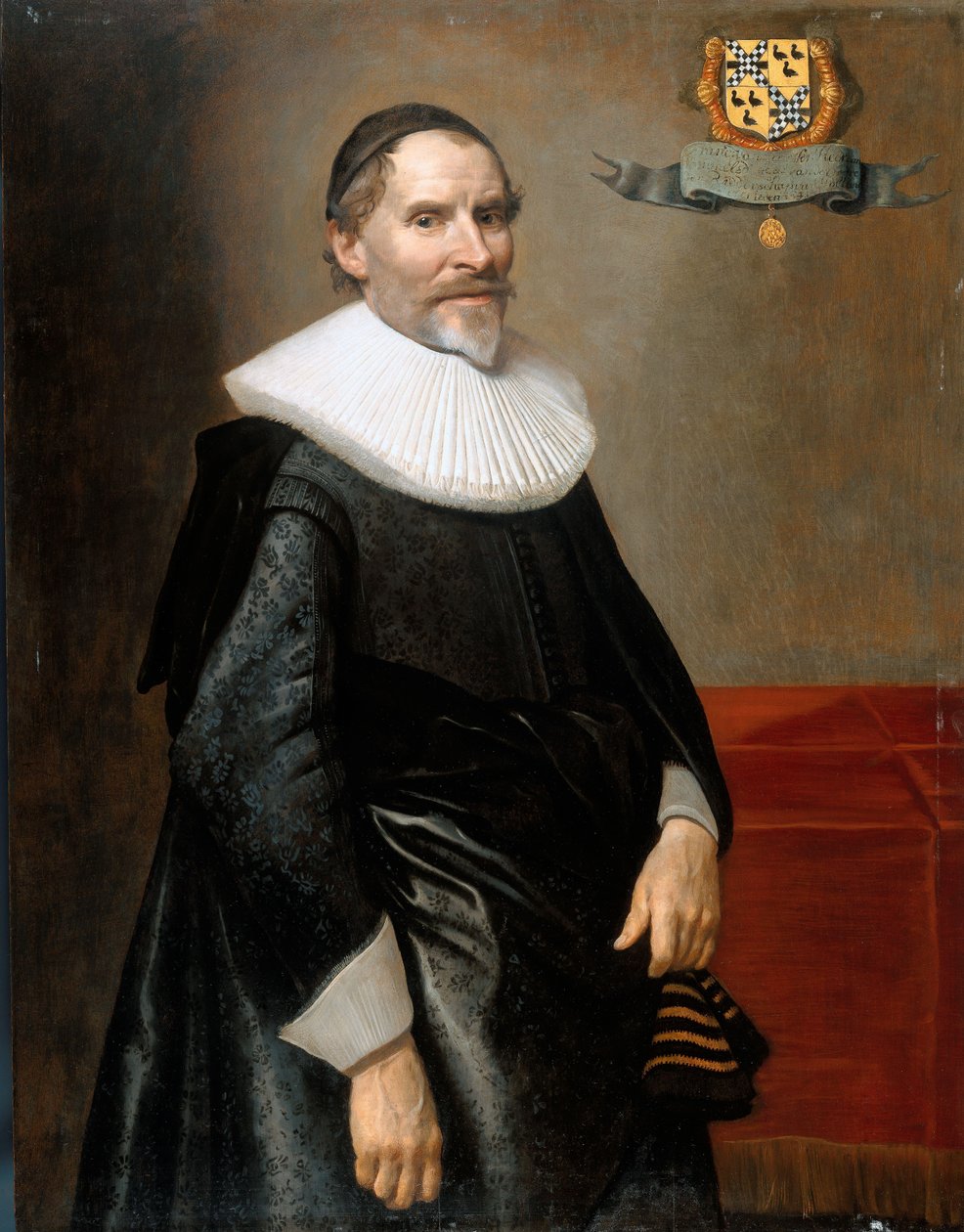 Portrait of François van Aerssen, Lord of Sommelsdijk, De Plaat and Spijk by Michiel Jansz van Mierevelt