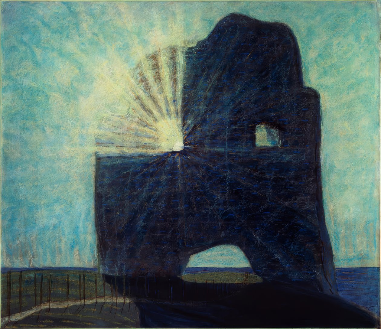 The Past by Mikalojus Ciurlionis