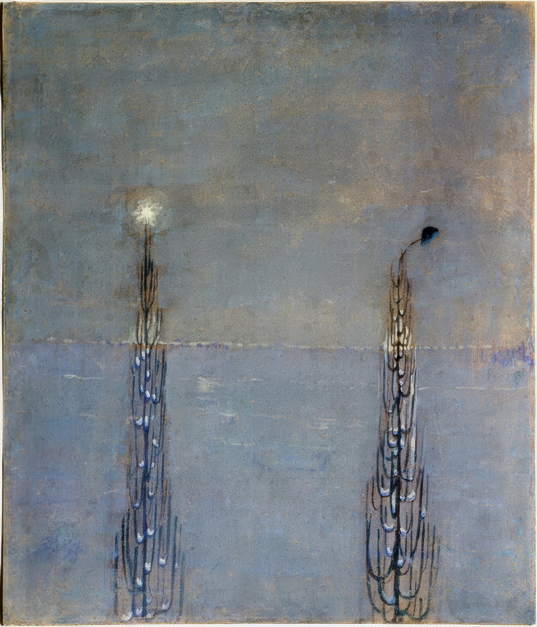 Winter (IV) by Mikalojus Ciurlionis