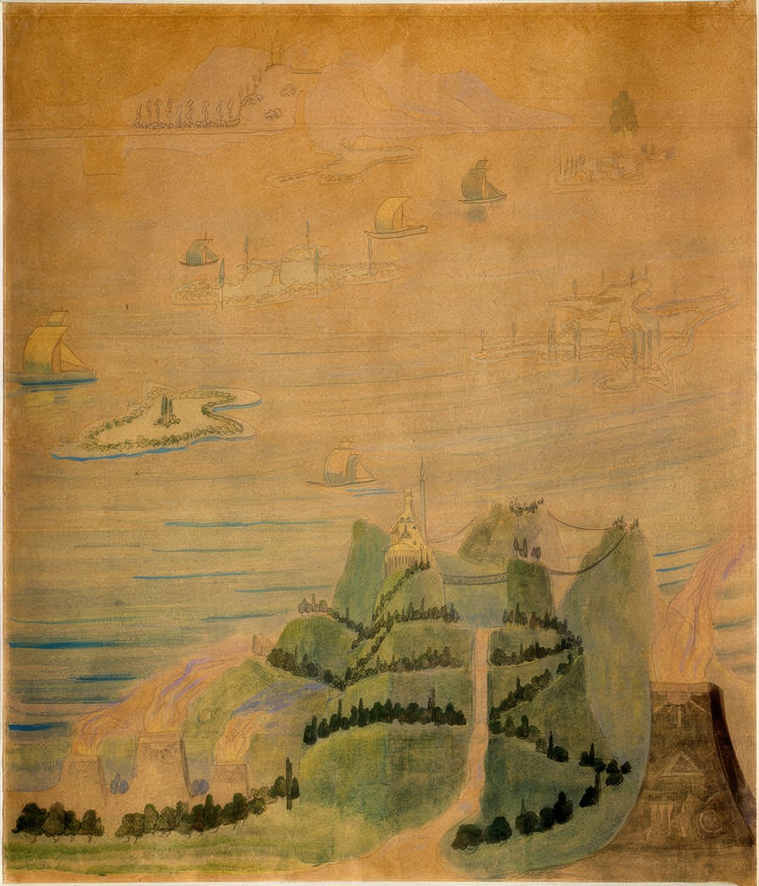 Allegro (Sonata IV) by Mikalojus Konstantinas Čiurlionis