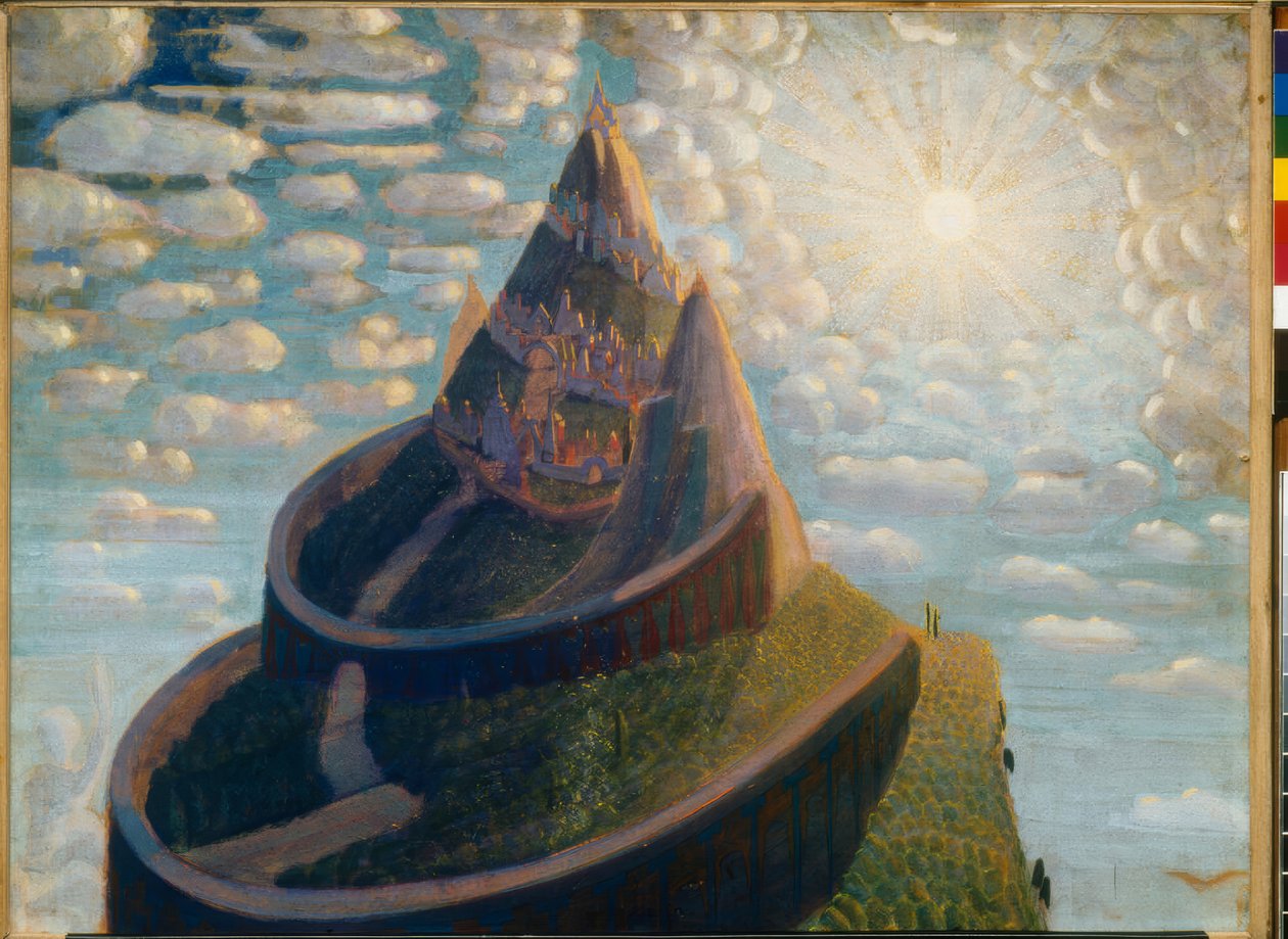 Fairy Tale (Fairy Tale Castle) by Mikalojus Konstantinas Čiurlionis