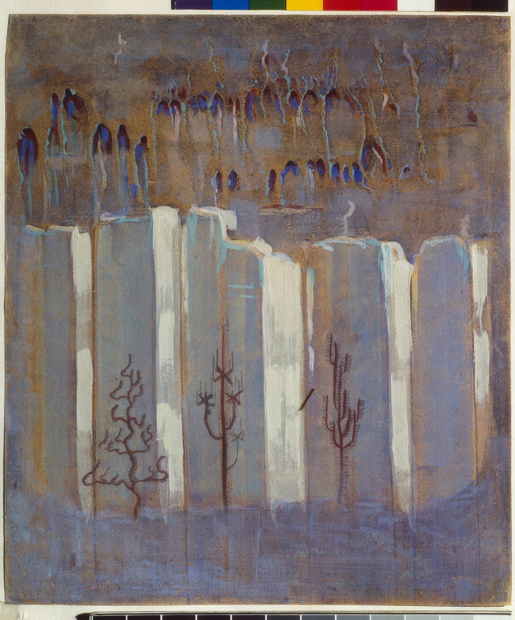 Winter (III) by Mikalojus Konstantinas Čiurlionis
