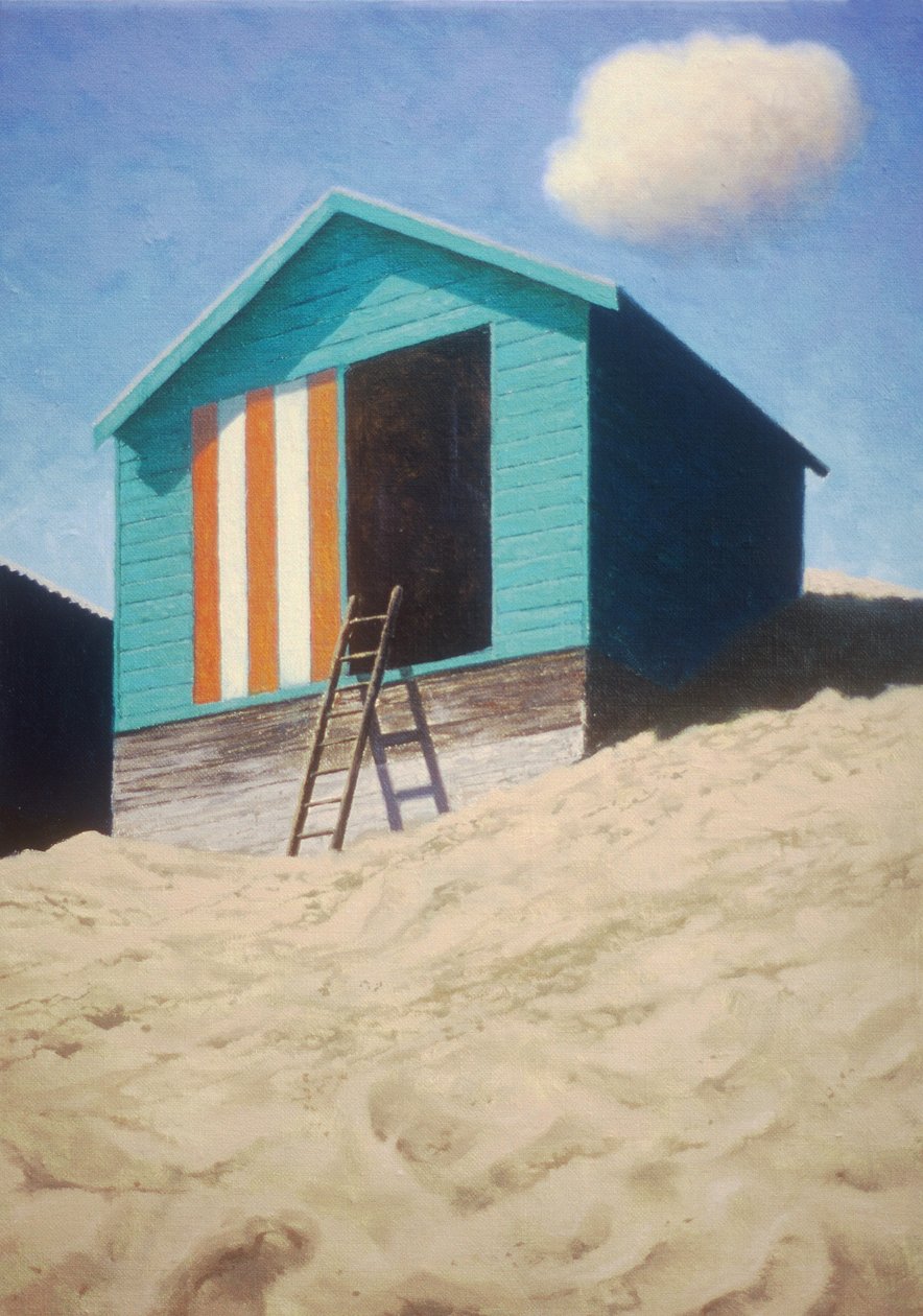 Beach Hut by Mike Briscoe