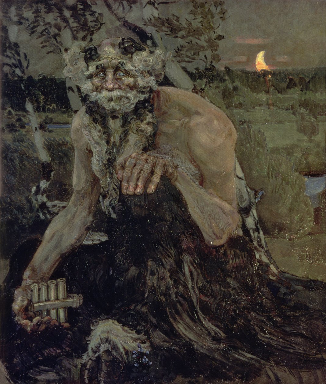 Pan, 1899 by Mikhail Aleksandrovich Vrubel