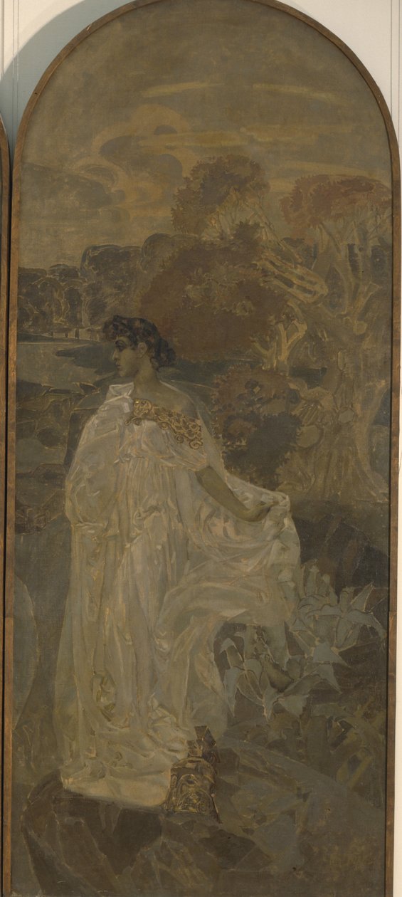 Minerva Triptych: The Judgment of Paris, 1893 by Mikhail Aleksandrovich Vrubel