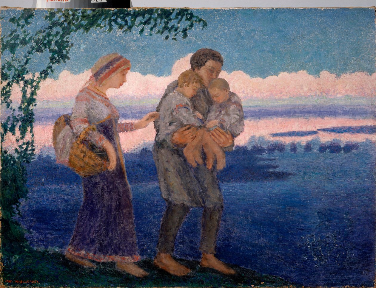Evening Homecoming by Mikhail Nikolayevich Yakovlev