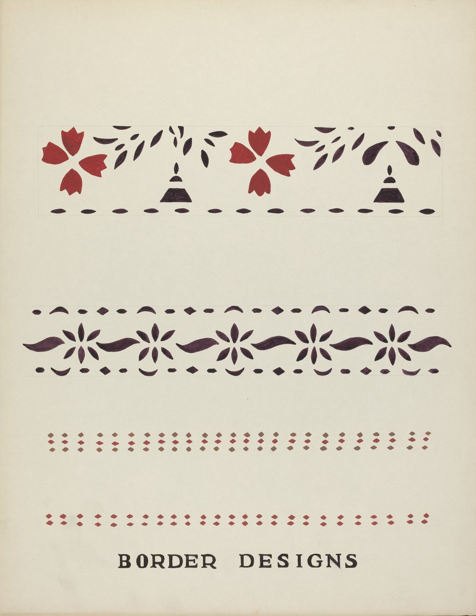 Border Designs from Proposed Portfolio 