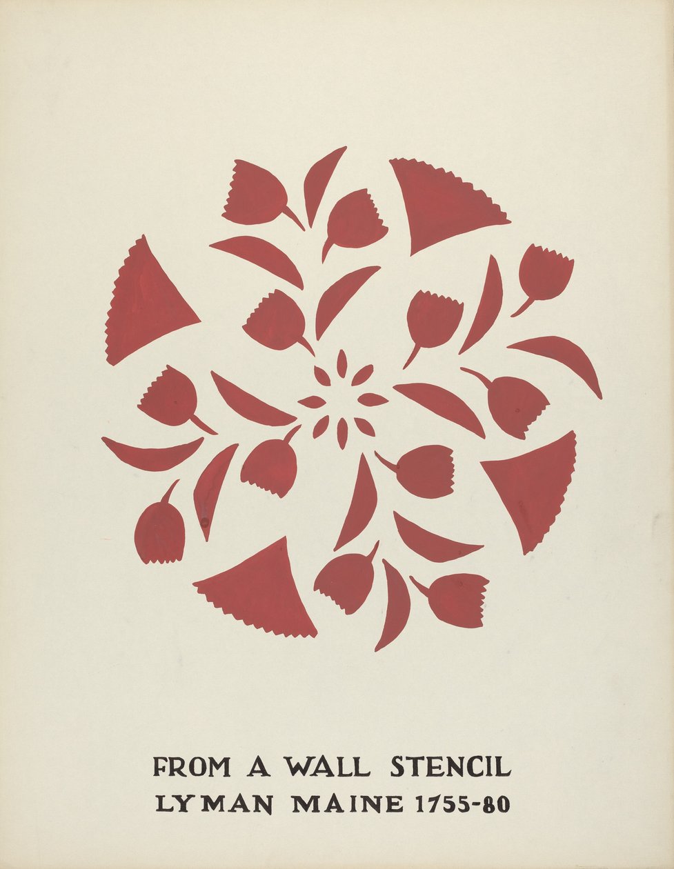 Design from Lyman, Maine 1755-1780: From Proposed Portfolio 