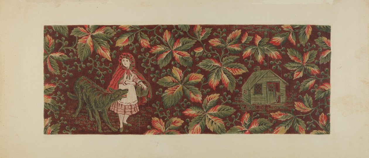 Printed Textile by Mildred Ford