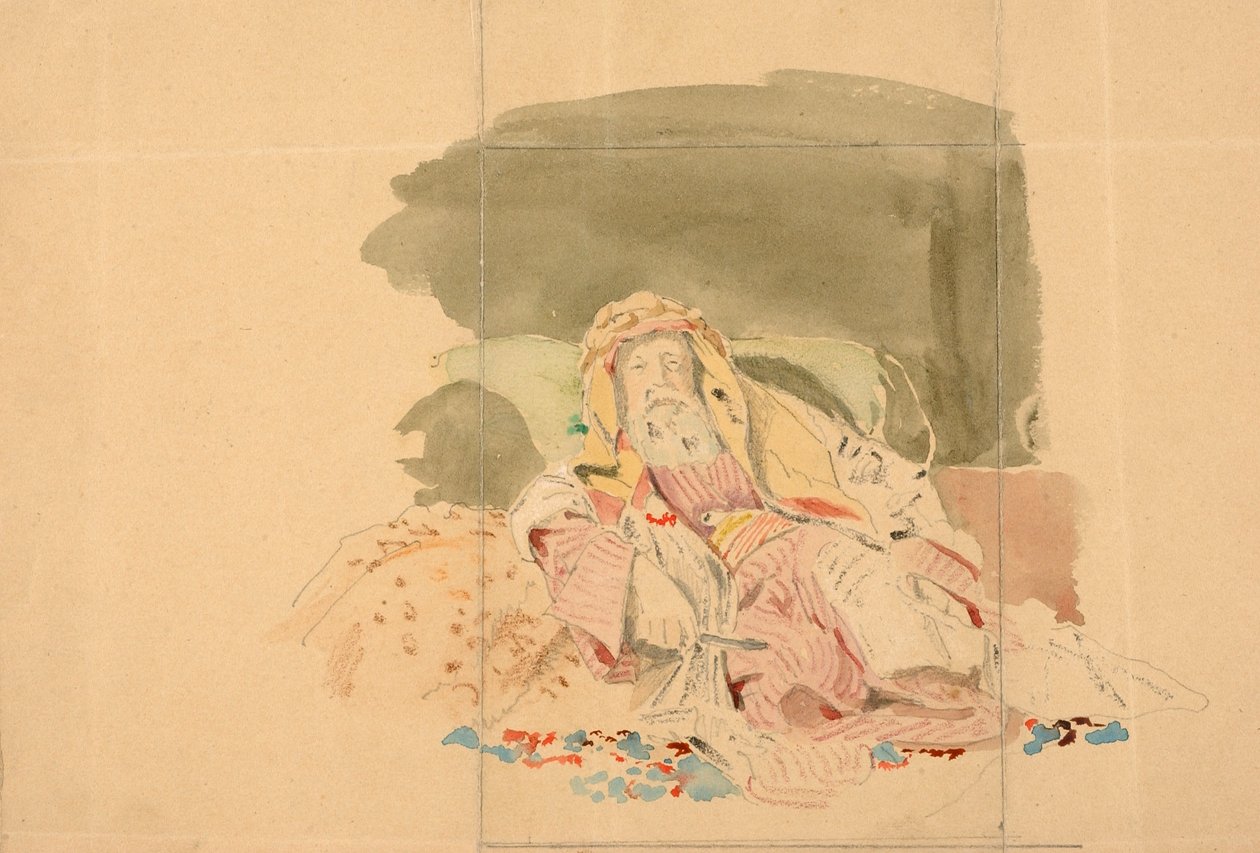Bedouin Reclining by Miner Kilbourne Kellogg