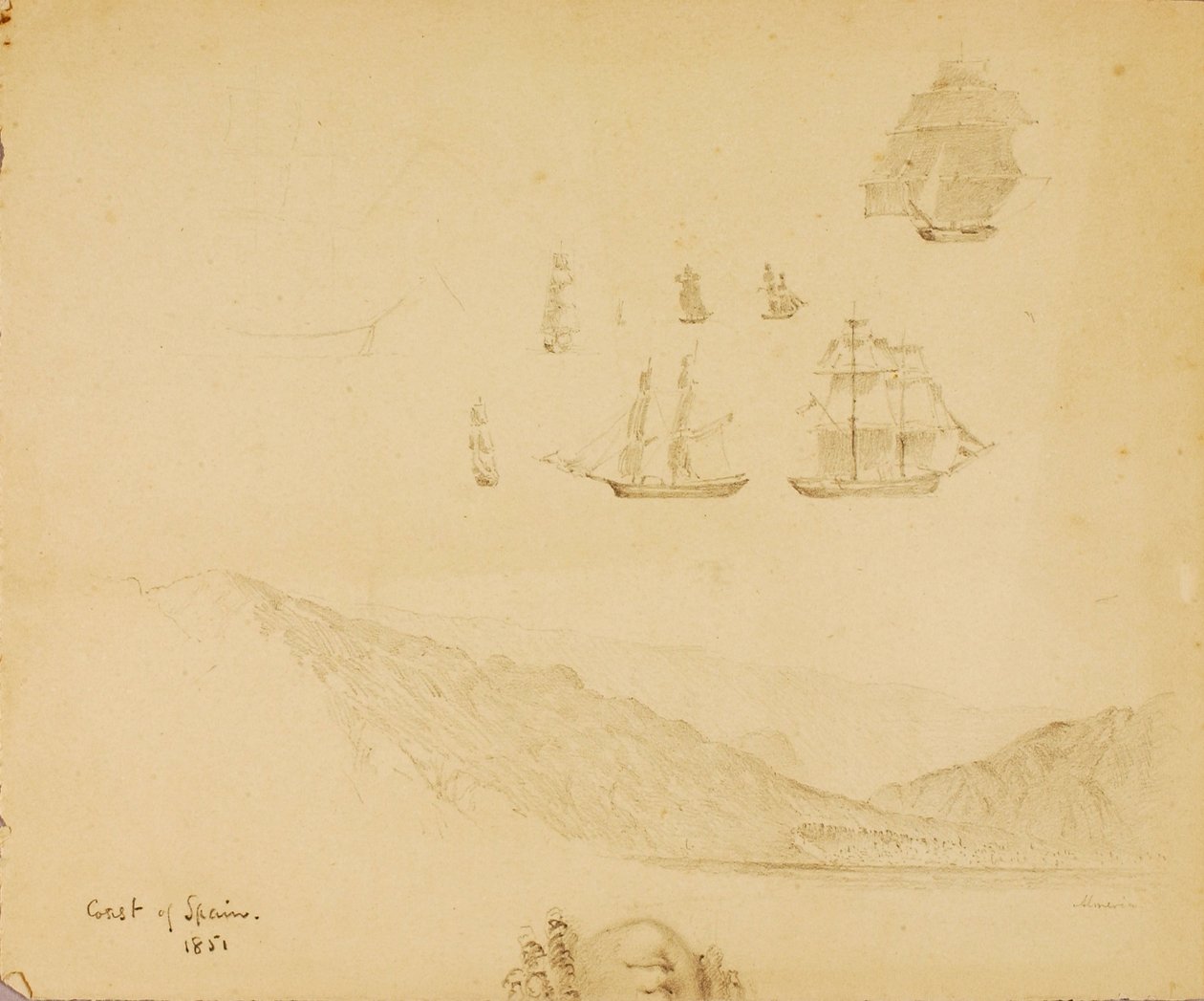 Coast of Spain by Miner Kilbourne Kellogg