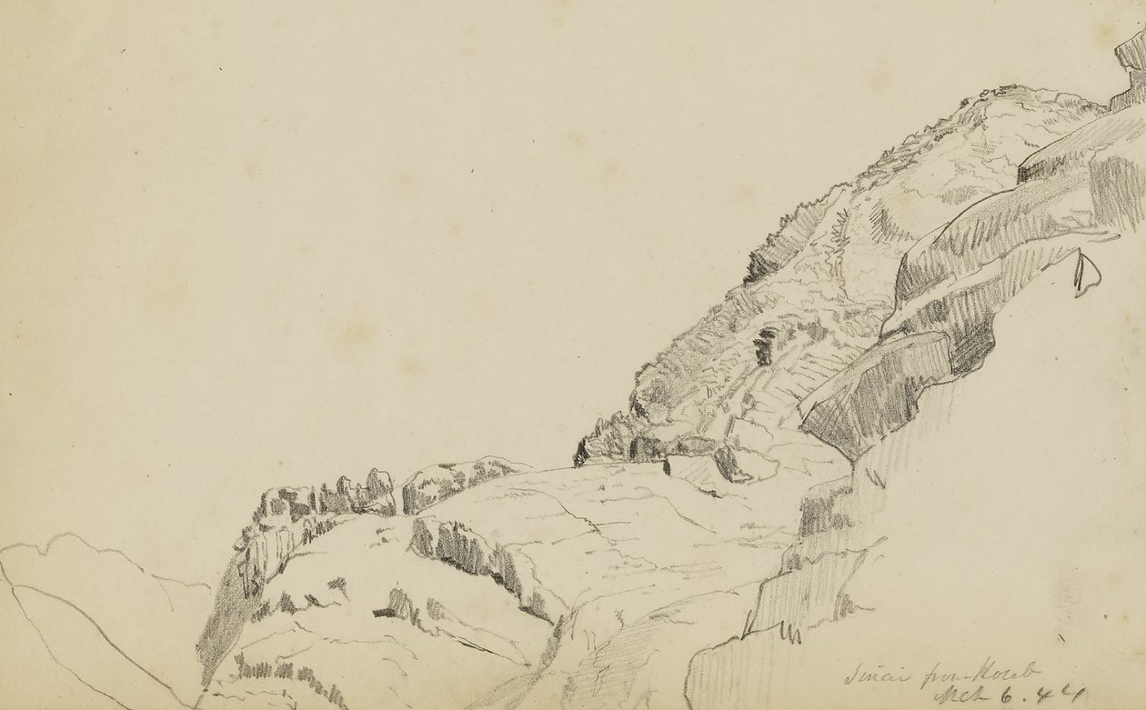 Sinai from Horeb by Miner Kilbourne Kellogg
