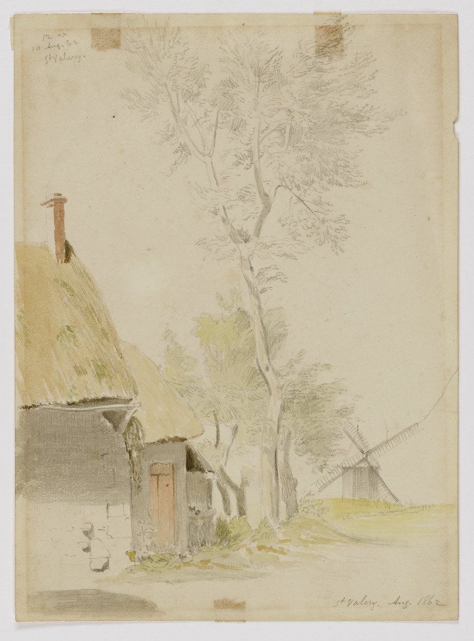 Windmill, St. Valery by Miner Kilbourne Kellogg
