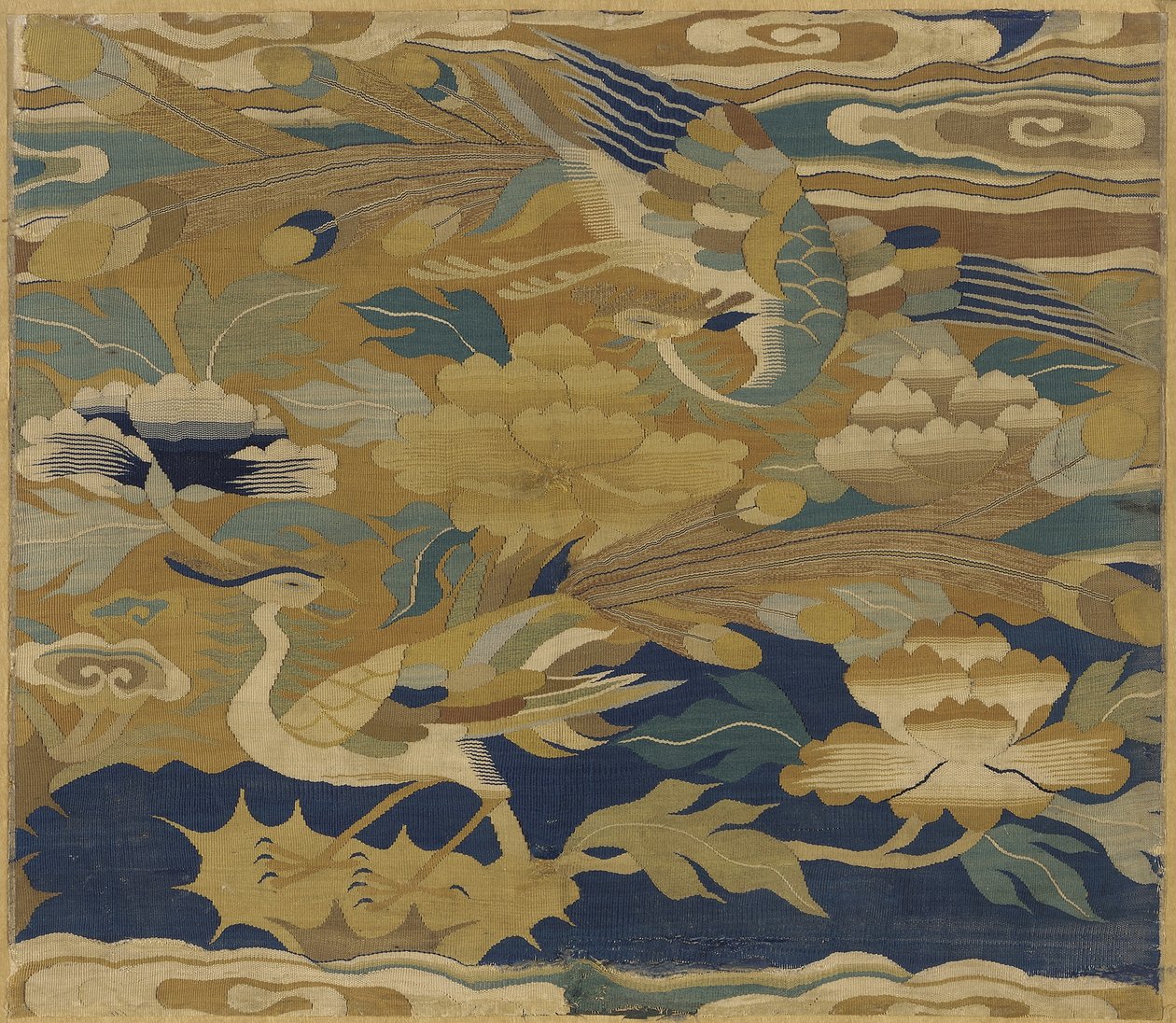 Phoenixes and Peonies by Ming Dynasty Chinese School