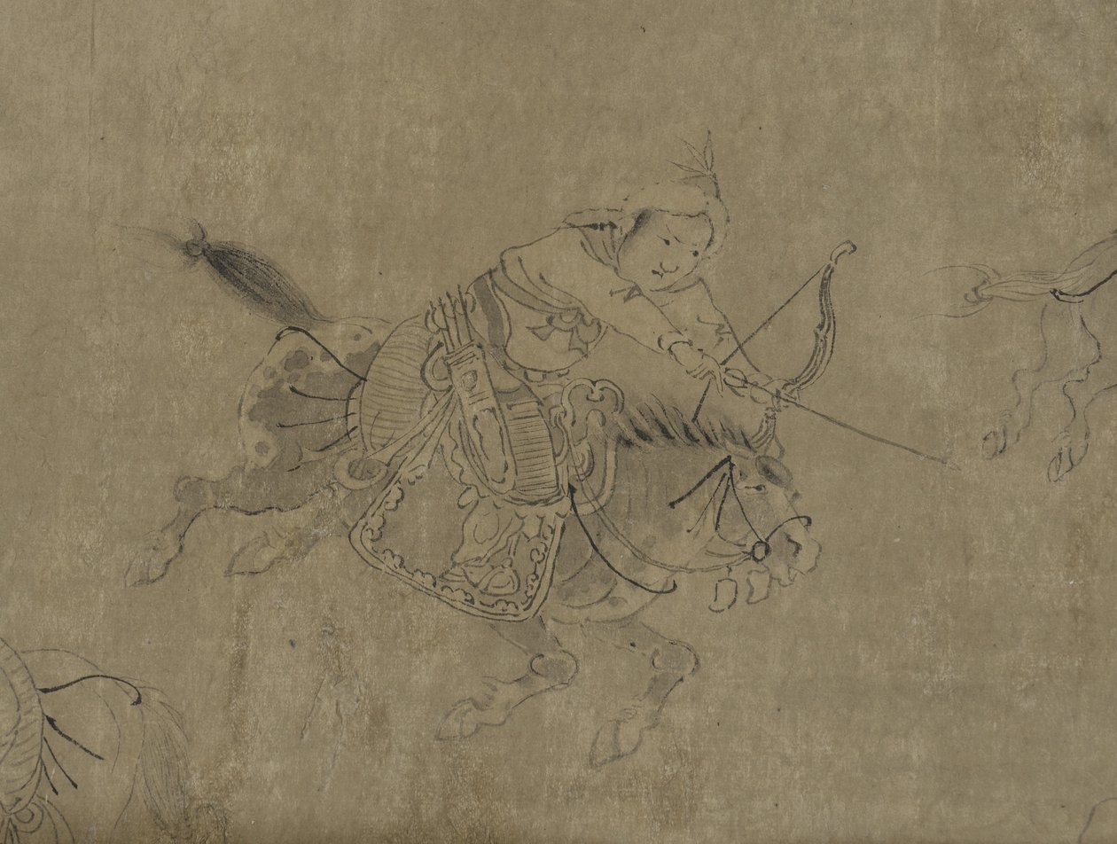 The captivity of Cai Wenji by Ming Dynasty Chinese School