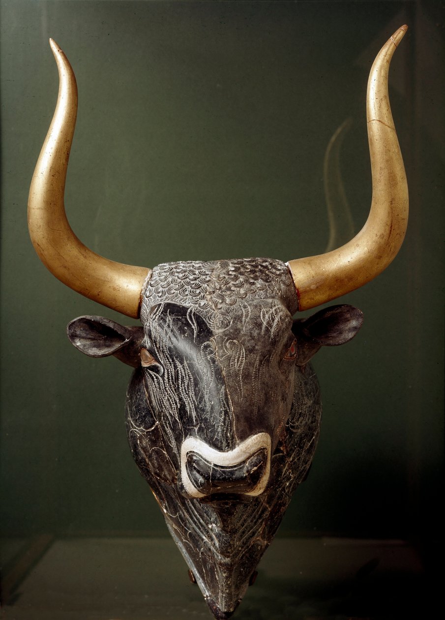 Minoan art: bull