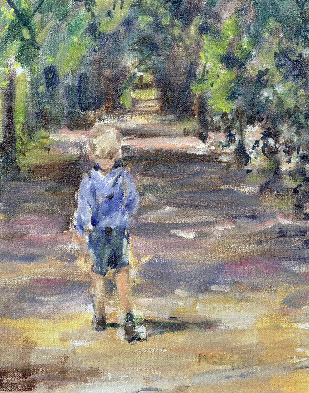 Going for a Walk by Miranda Legard