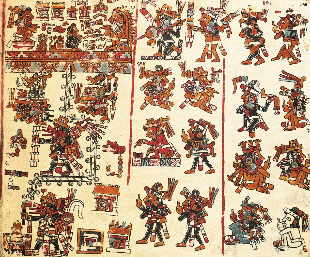 Codex Vindobonensis Mexicanus by Mixtec Mixtec