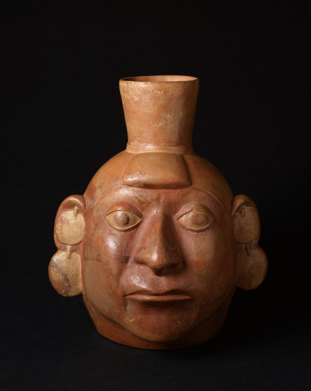 Portrait Vessel, Early Intermediate Period, c.200-700 by Moche Moche
