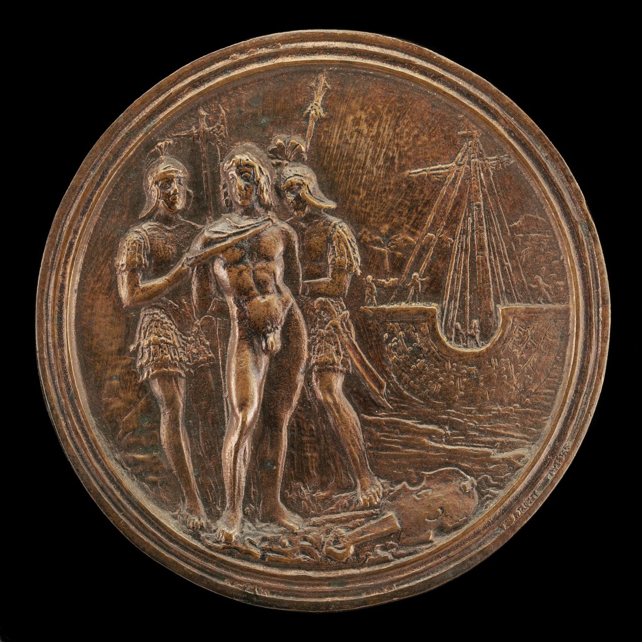 Arion Captured by Pirates, late 15th - early 16th century by Moderno