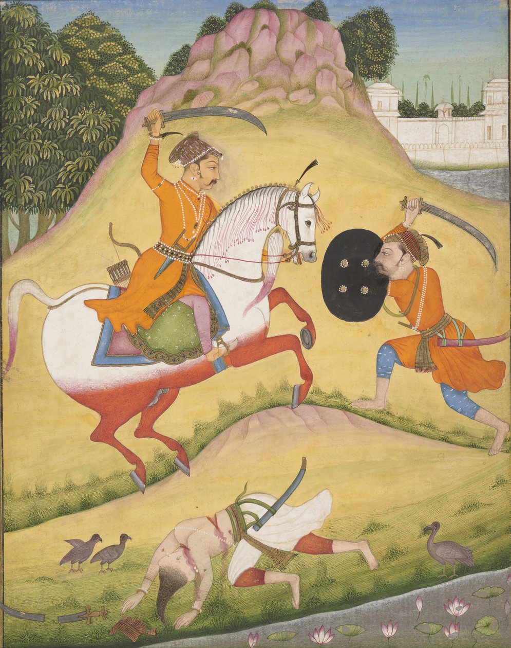 Nata Ragina: Folio from a Ragamala Series by Mohamed