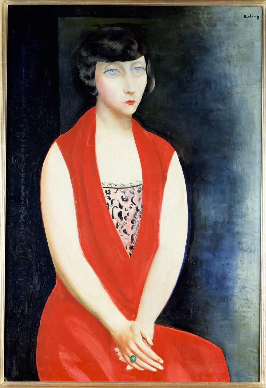 Miss Sylvie by Moise Kisling
