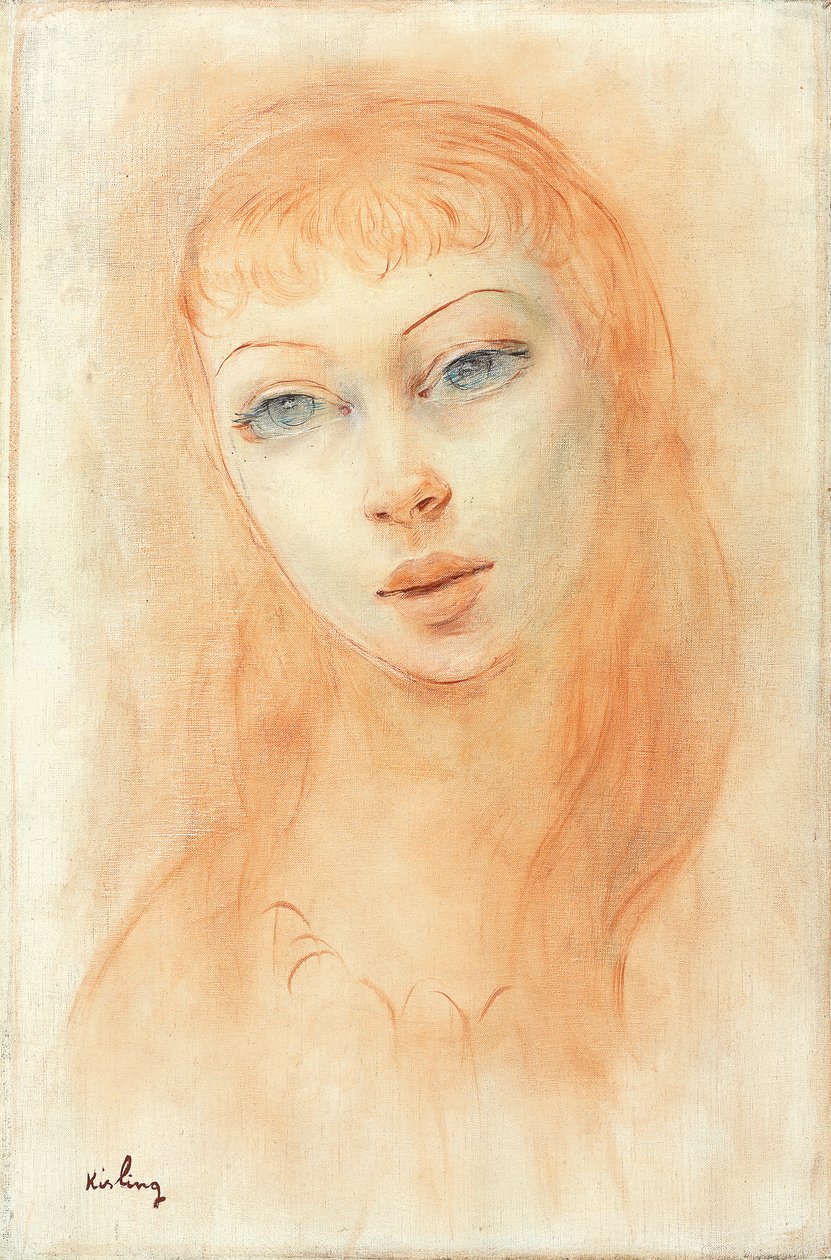 Portrait of a Woman by Moise Kisling