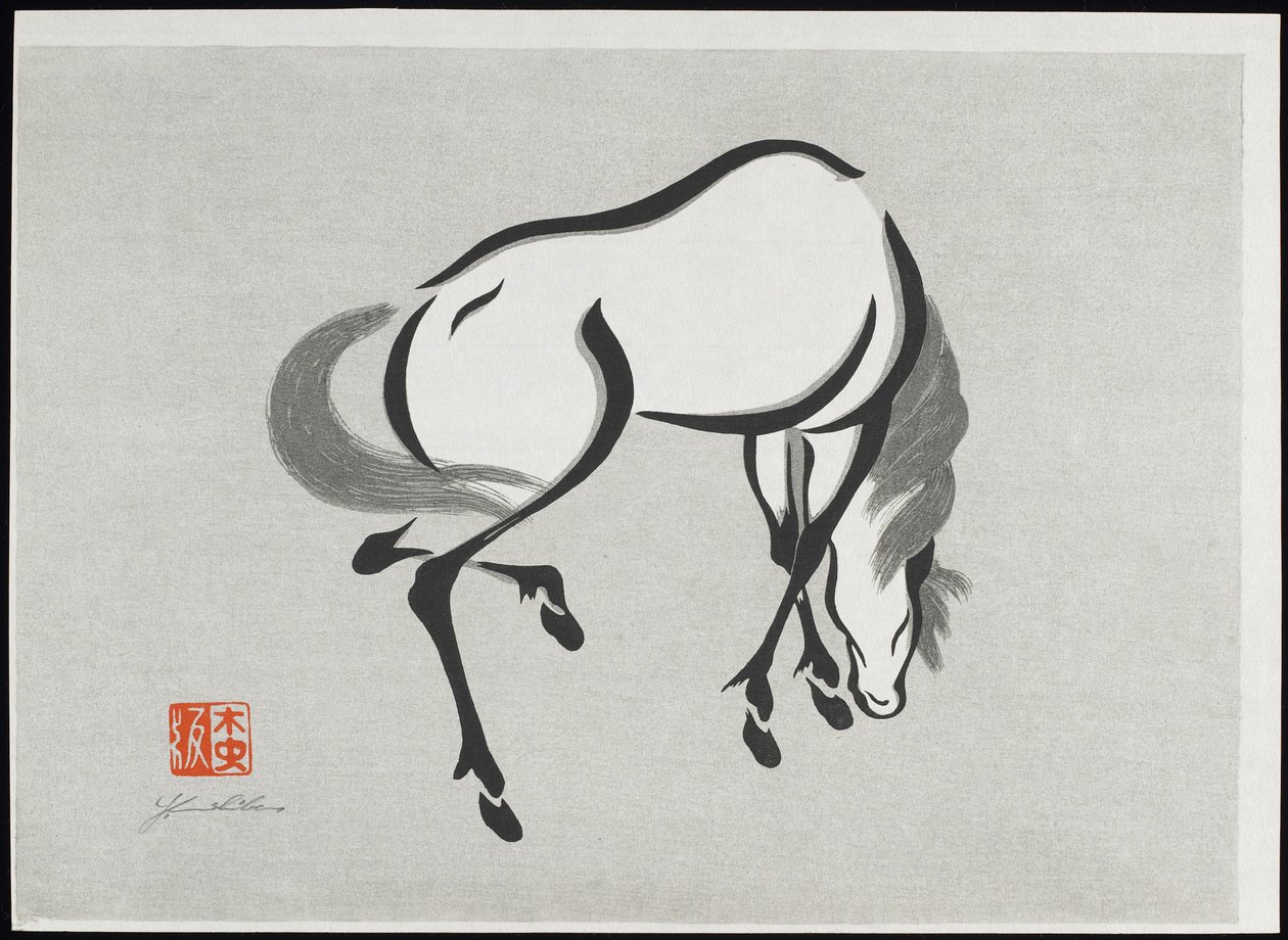 Horse (A) by Mokuch? Urushibara
