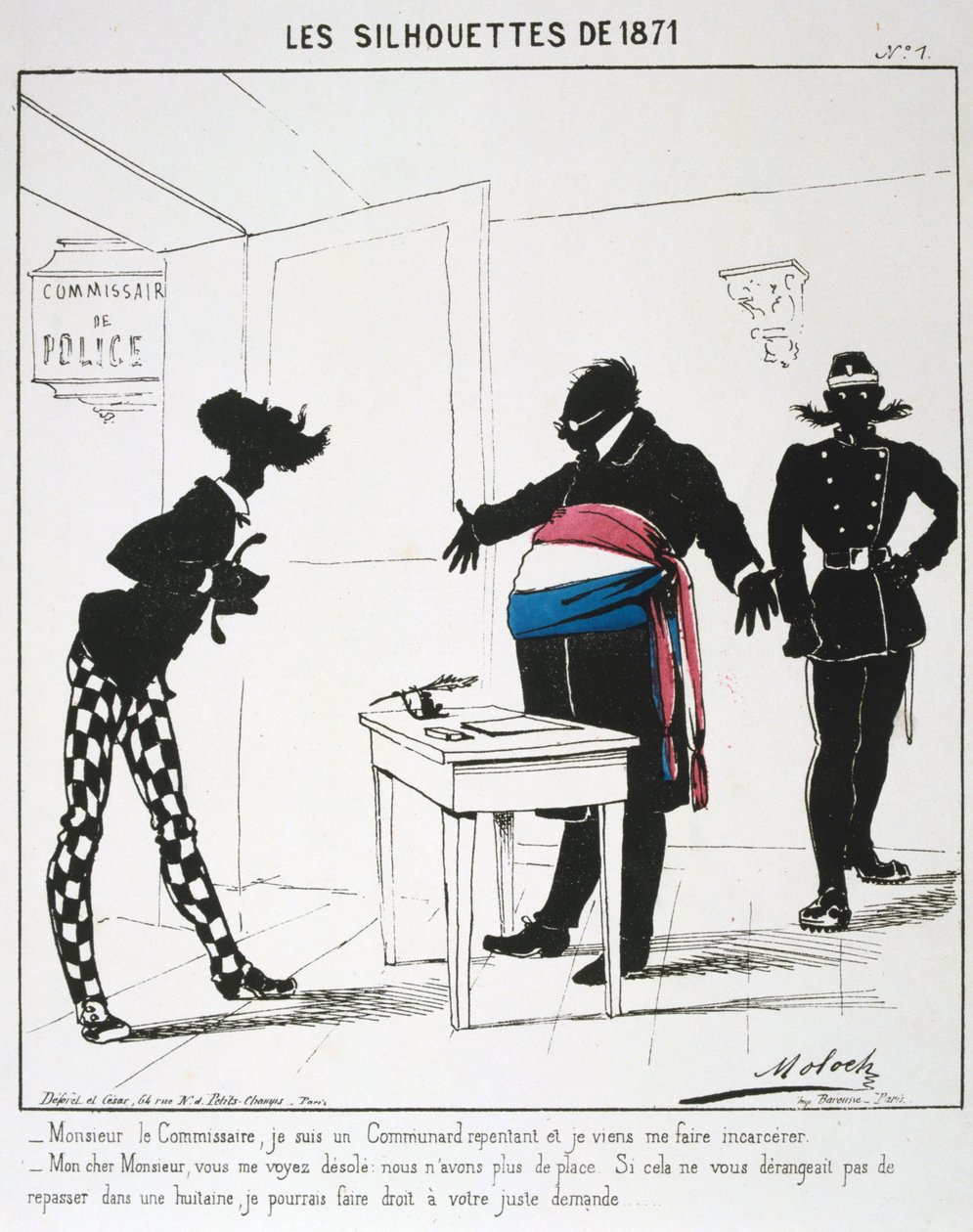 Paris Commune, 1871 by Moloch