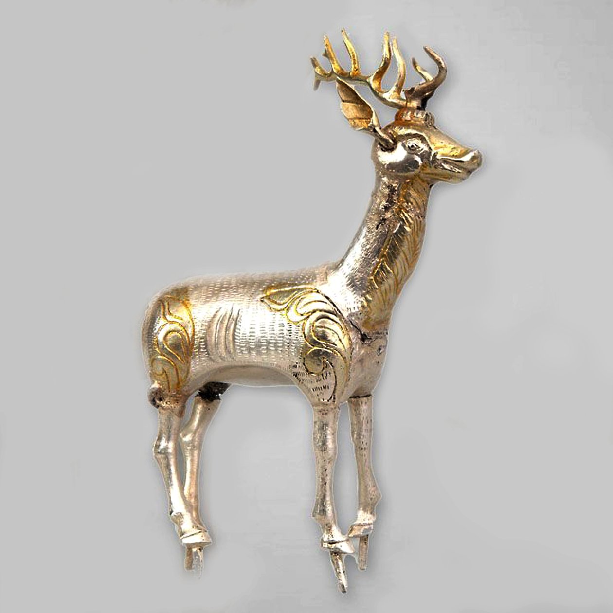Stag, Arkhangai province, Khashaat temple, Caydam, Mongolia, c.730 by Mongolian School