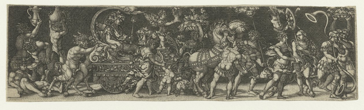 Triumph of Bacchus by Monogrammist AC