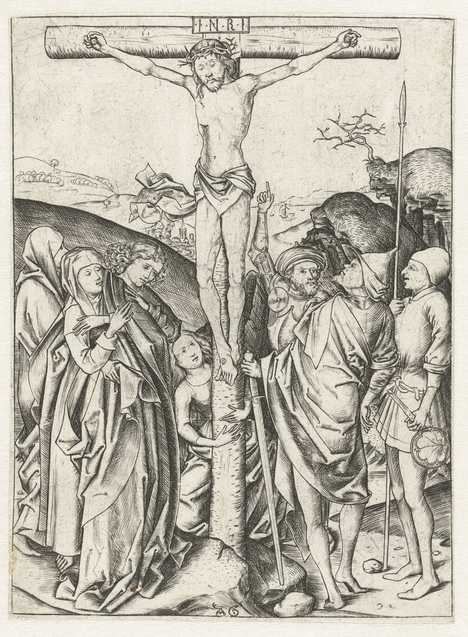 Christ on the Cross (series title: Passion Story) by Monogrammist AG
