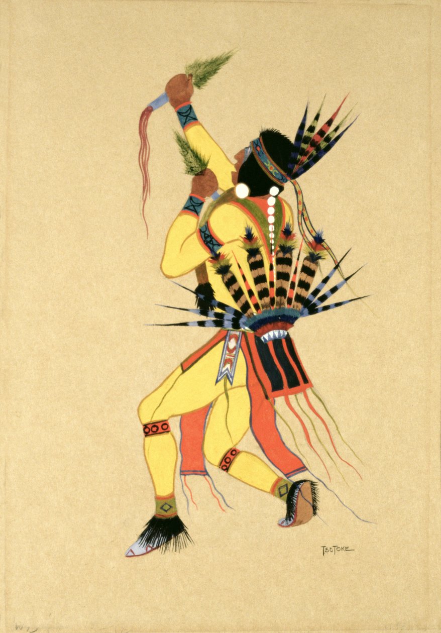 Dancer, 1929 by Monroe Tsatoke