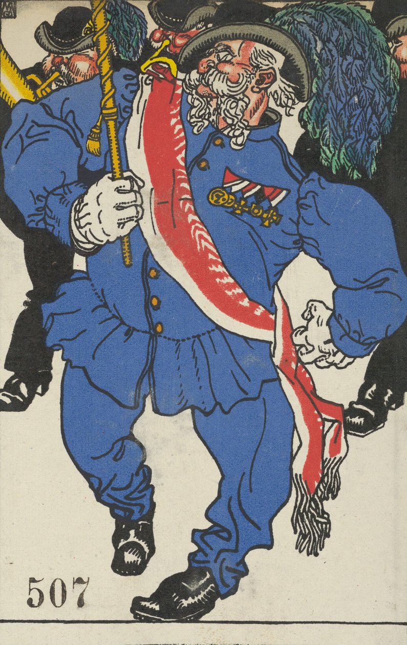 Consecration of the Colors, 1911 by Moritz Jung