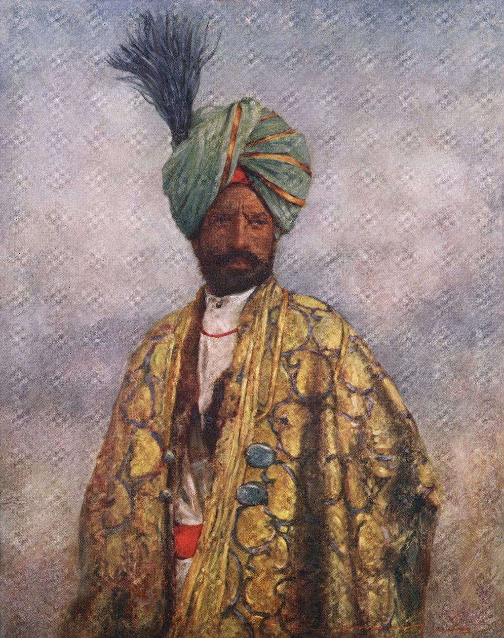 Kashmiri soldier by Mortimer Ludington Menpes