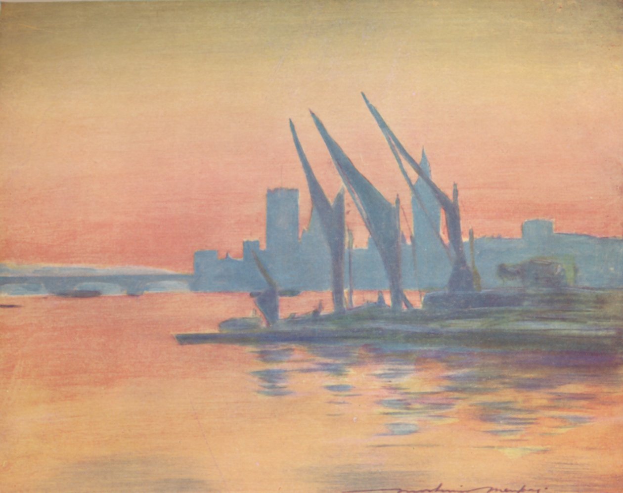 Westminster, 1903 by Mortimer L Menpes