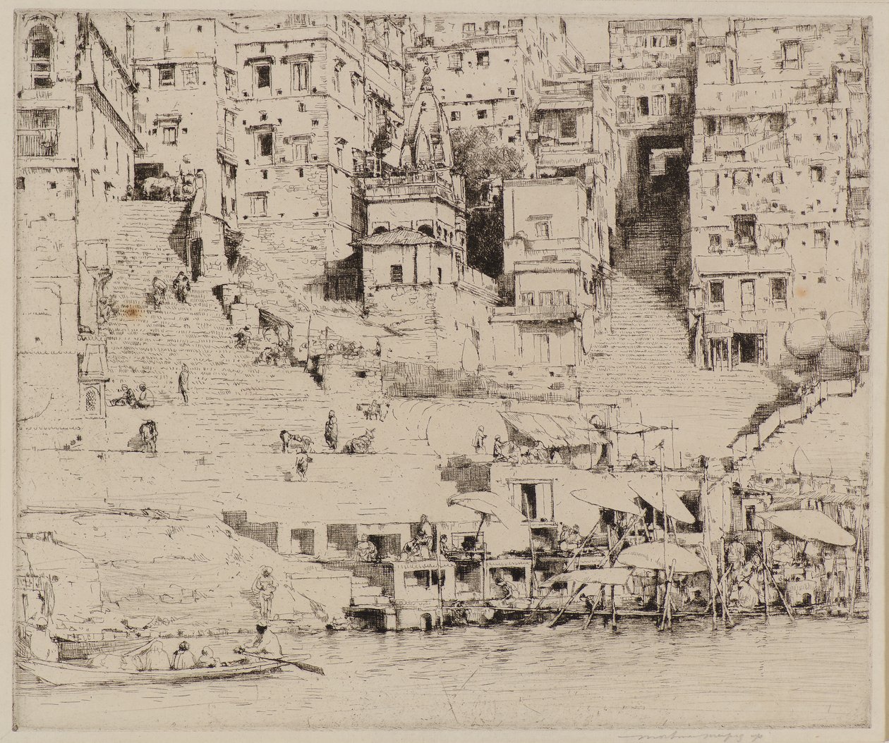 City on the Ganges by Mortimer Ludington Menpes