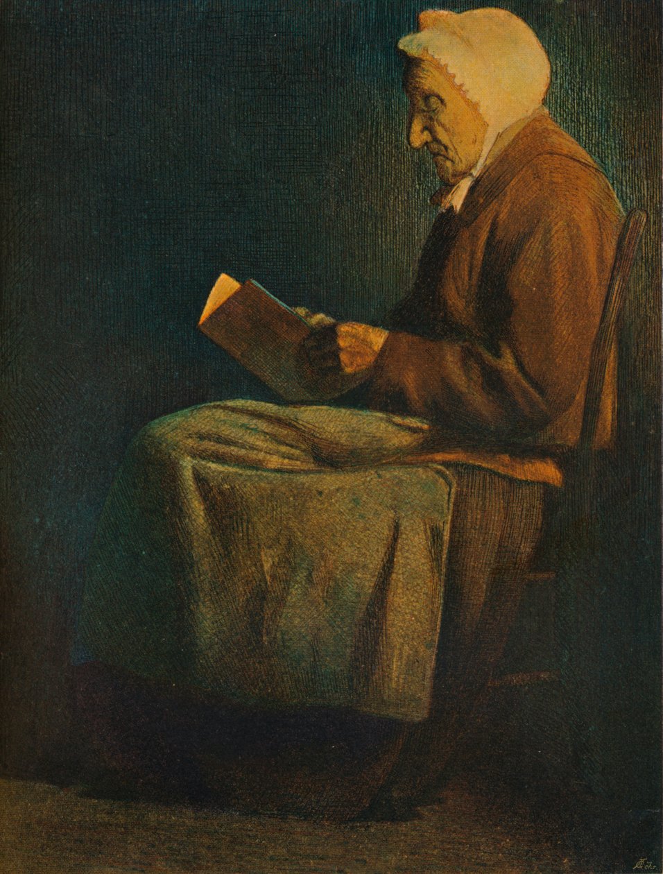 From an etching in colours. By Mortimer Menpes by Mortimer Ludington Menpes