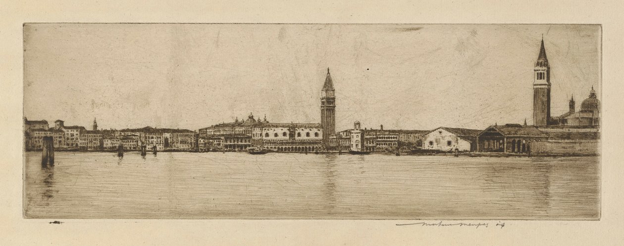 Panorama from St. Mark by Mortimer Menpes