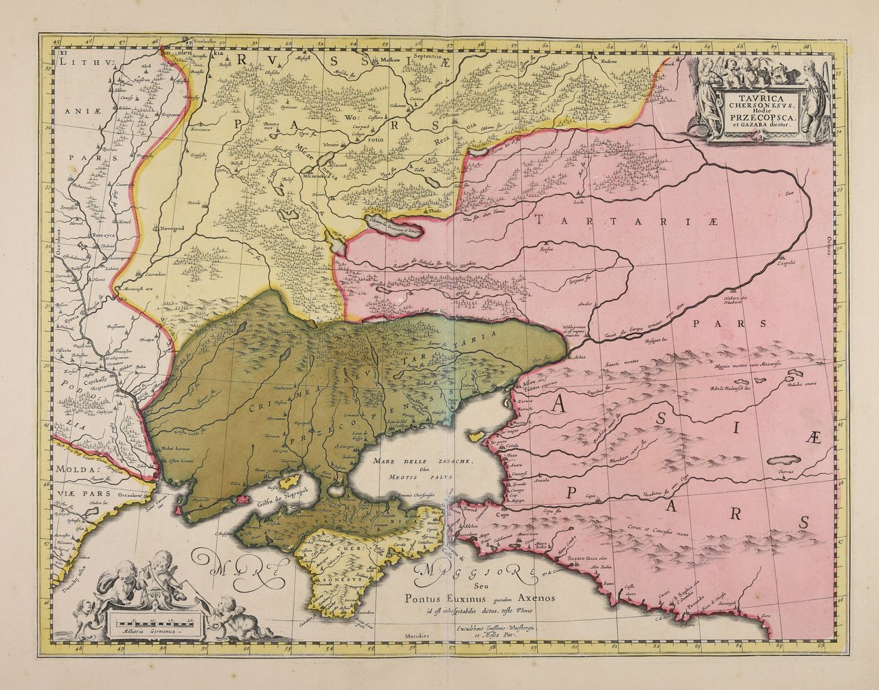 Taurica Chersonesus, Today Called Perekop and Gazar by Moses Pitt