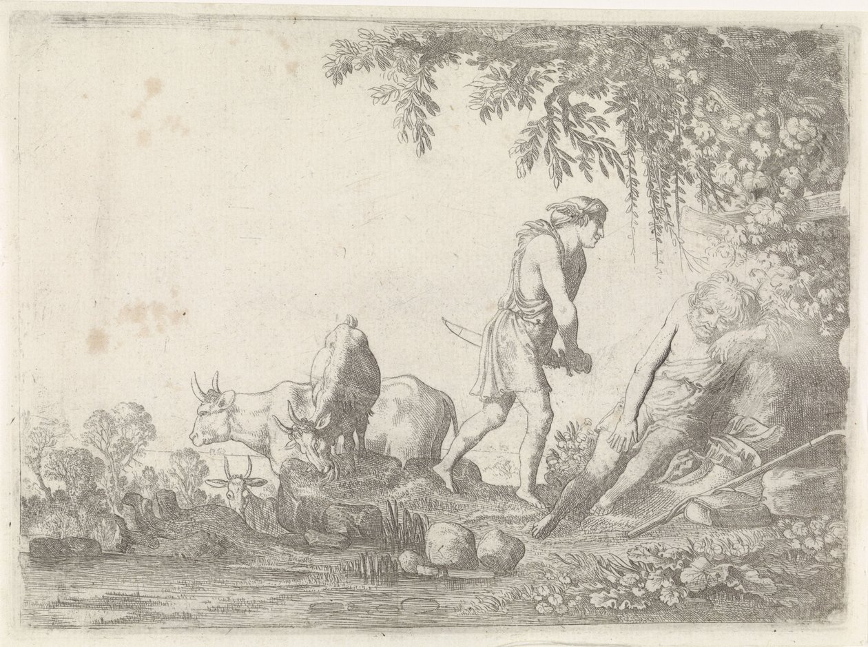 Mercury Preparing to Kill Argus by Moyses van Wtenbrouck