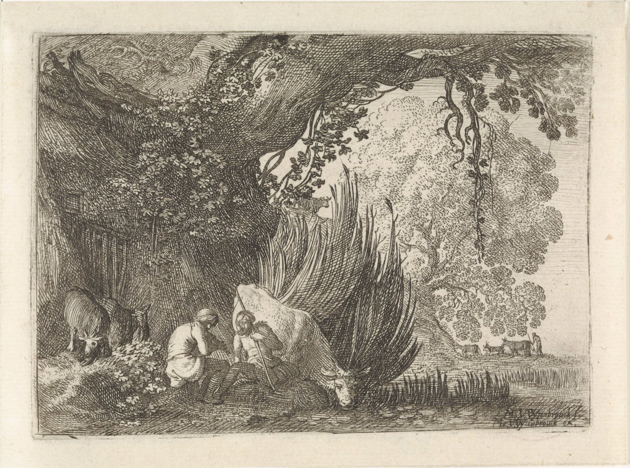Mercury Lulls Argus to Sleep by Moyses van Wtenbrouck