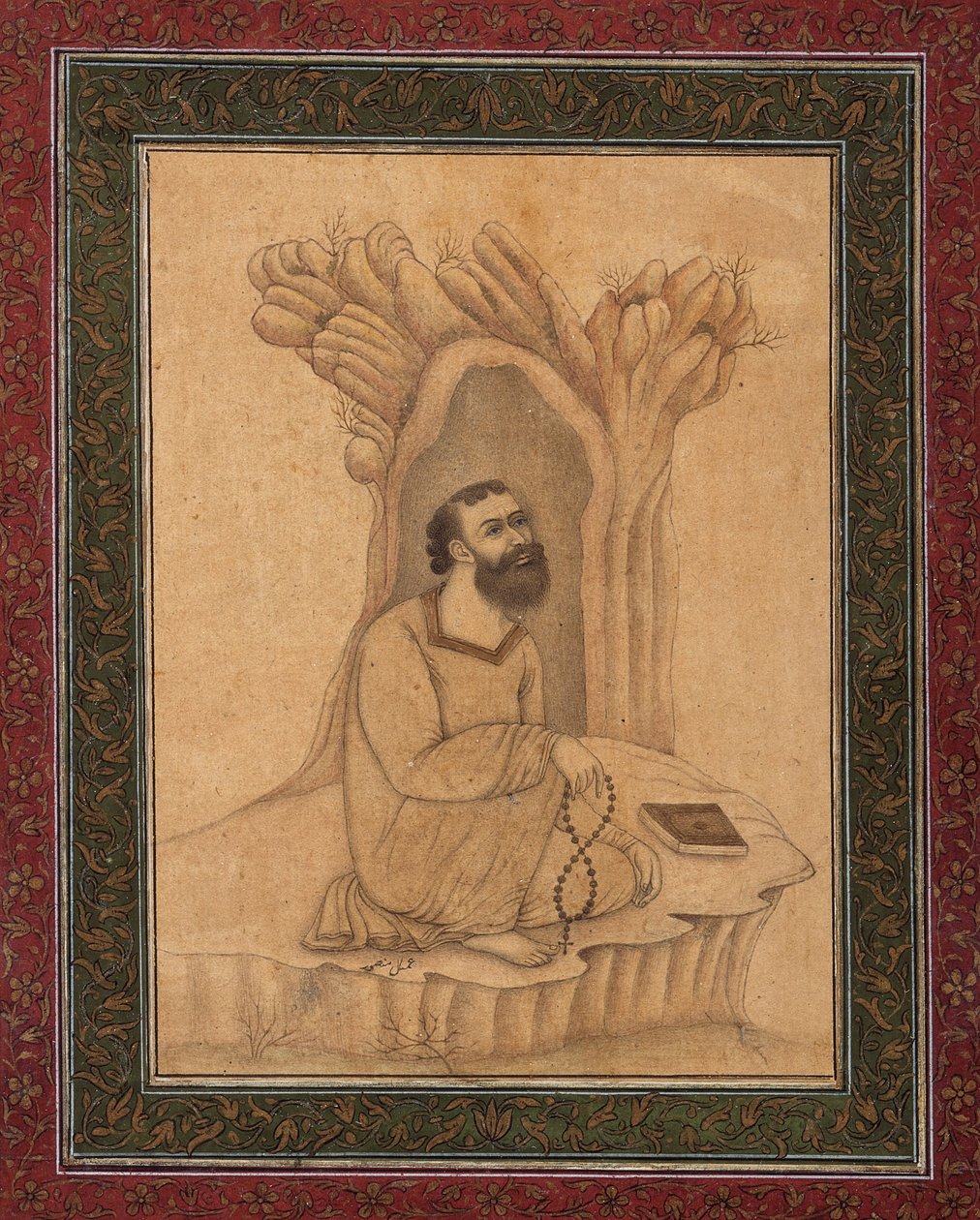 Franciscan Monk by Mughal School