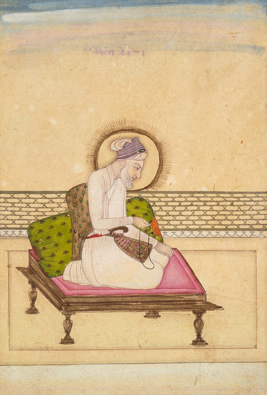 Emperor Aurangzeb, c.1725 by Mughal School