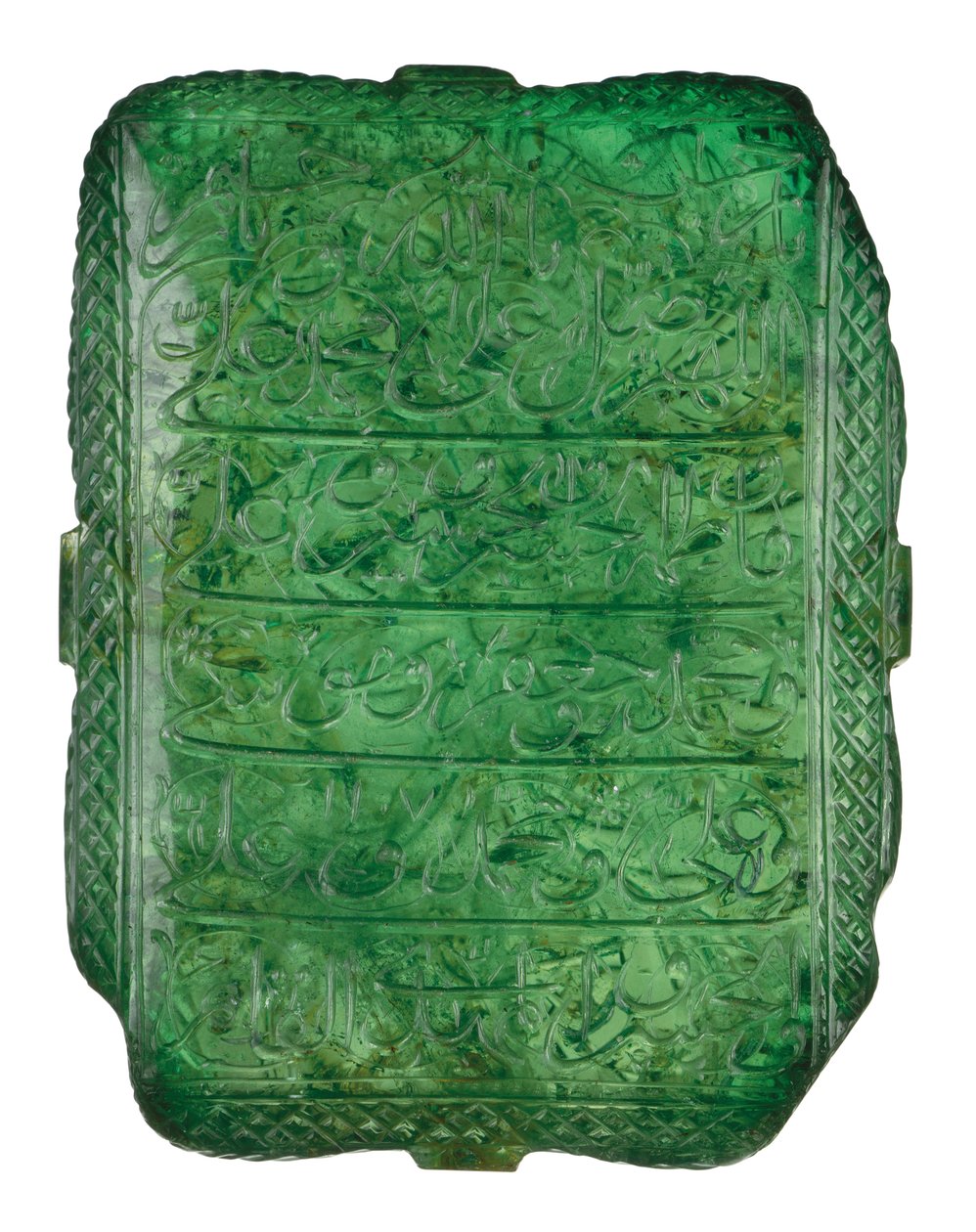 The Mughal Emerald, 1695-96 by Mughal School